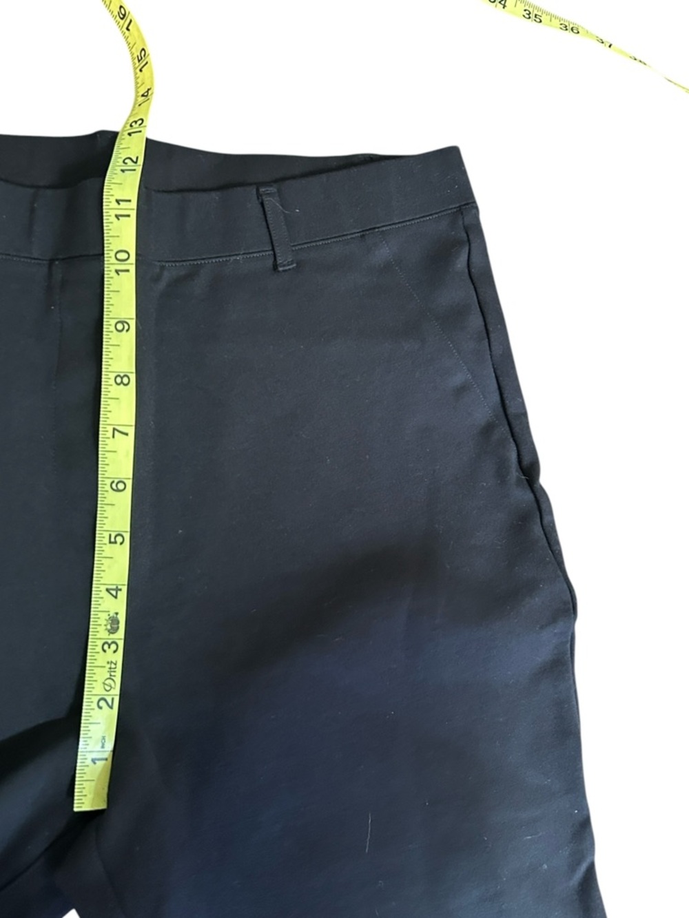 Quince Black Ultra Stretch Straight Leg Ponte Pants size XL - Picture 7 of 8